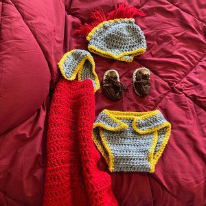 Roman/Spartan Newborn Costume